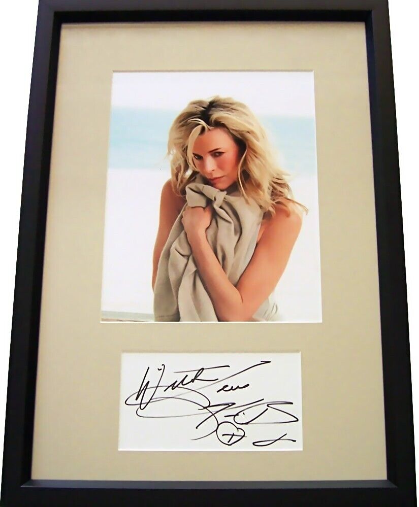 Kim Basinger autograph custom framed with sexy 8x10 photo inscribed With Love IP