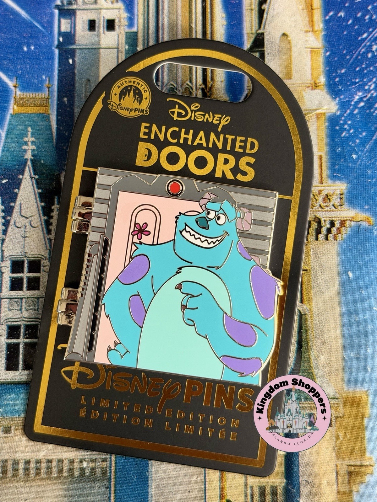 2026 Disney Store Pin Enchanted Doors Monsters, Inc. Sulley & Boo LE 2500 2026 Disney Store Pin Enchanted Doors Monsters, Inc. Sulley & Boo LE 2500