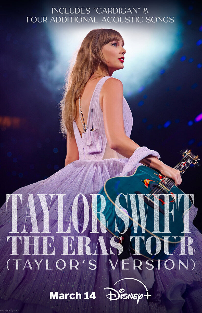 Taylor Swift Eras Tour Promo Poster Taylor's Version Reprint