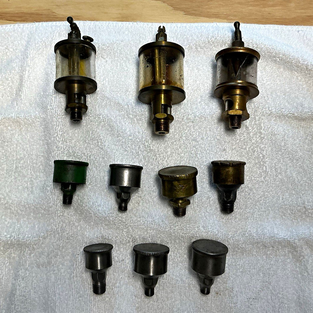 Lot of (10) Vintage Engine and Machinery Oilers Lot of (10) Vintage Engine and Machinery Oilers