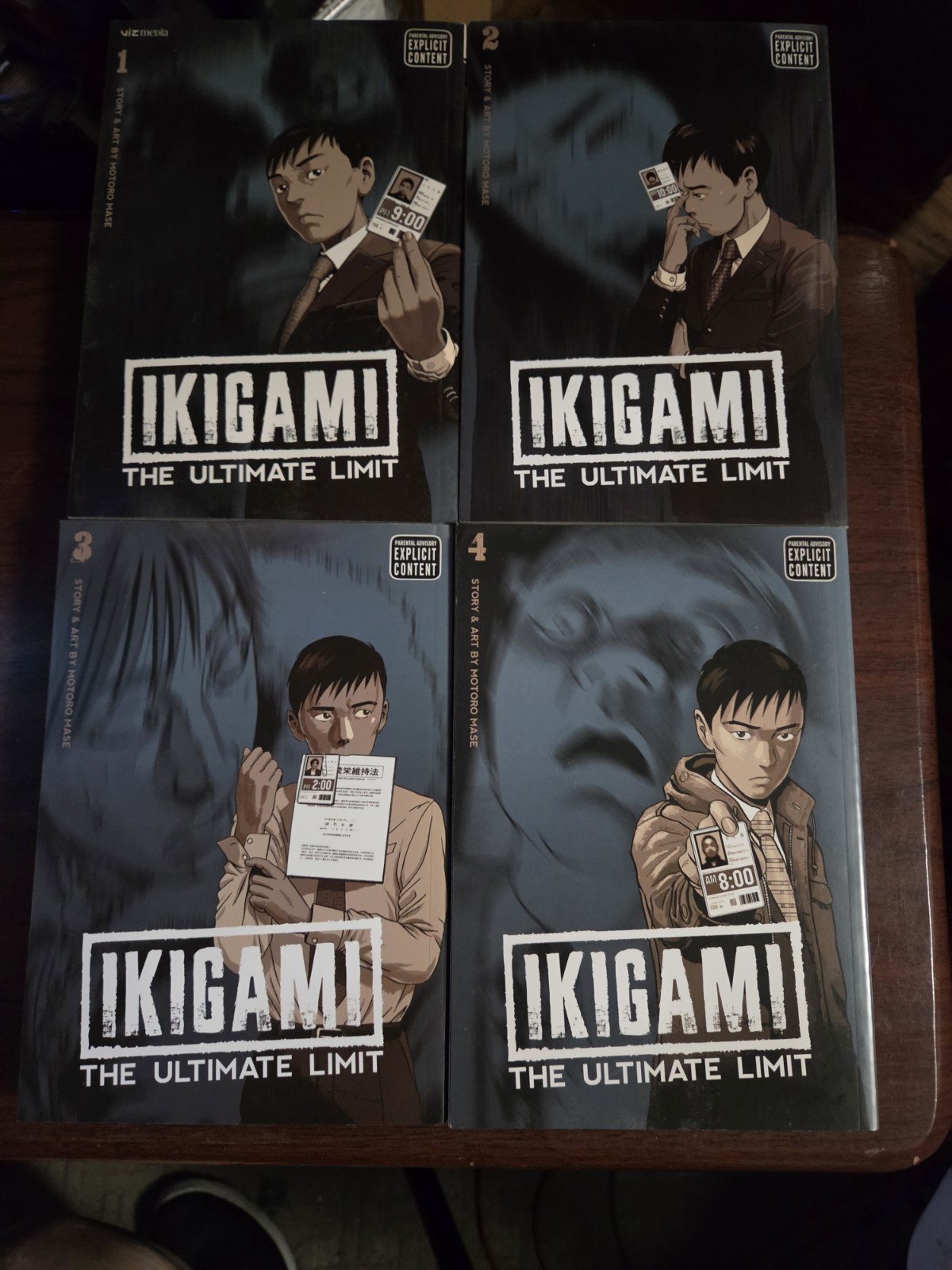 Ikigami the Ultimate Limit vol 1-10 complete English Viz Media Ikigami the Ultimate Limit vol 1-10 complete English Viz Media