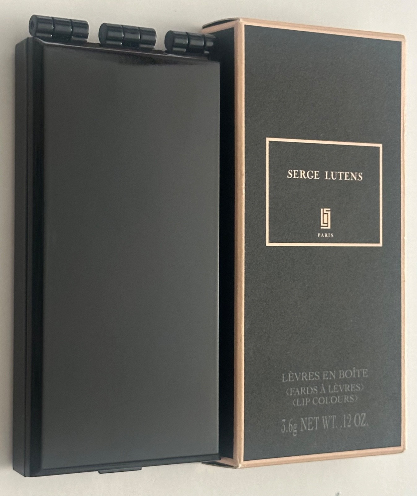 Vintage 2017 Serge Lutens Levres En Boite Palette 1 Pre-Rebrand Rare Collector Vintage 2017 Serge Lutens Levres En Boite Palette 1 Pre-Rebrand Rare Collector