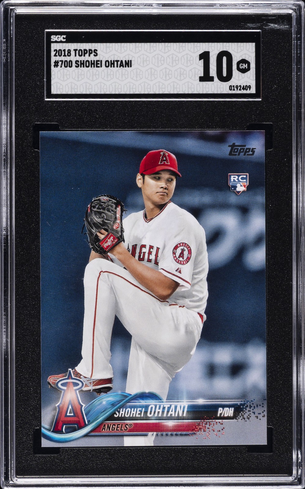 2018 TOPPS #700 SHOHEI OHTANI SGC 10