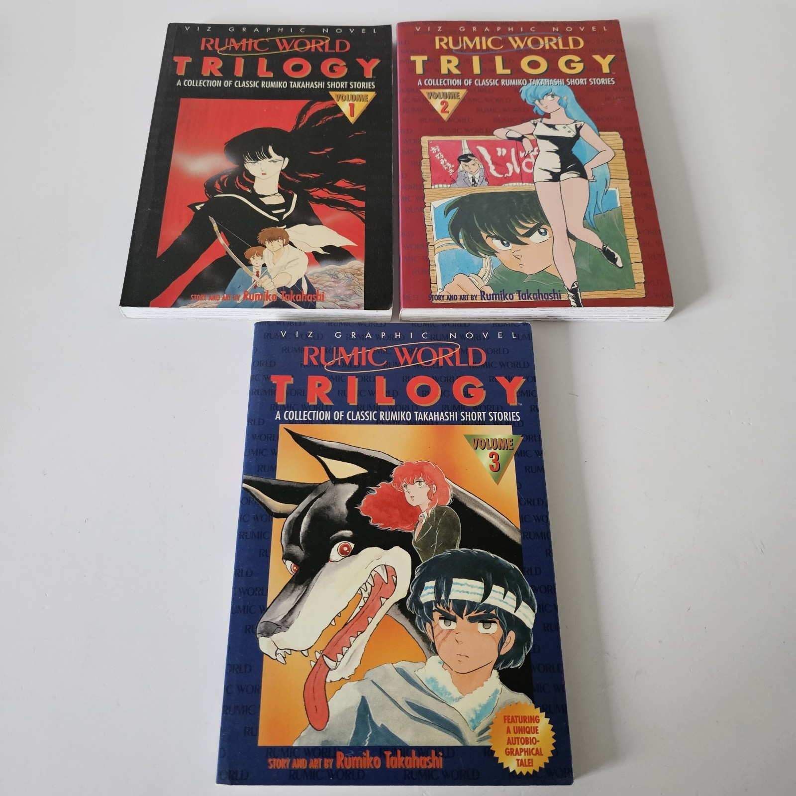 Rumic World Trilogy Vol 1-3 Complete English Manga Book by Rumiko Takahashi Rumic World Trilogy Vol 1-3 Complete English Manga Book by Rumiko Takahashi