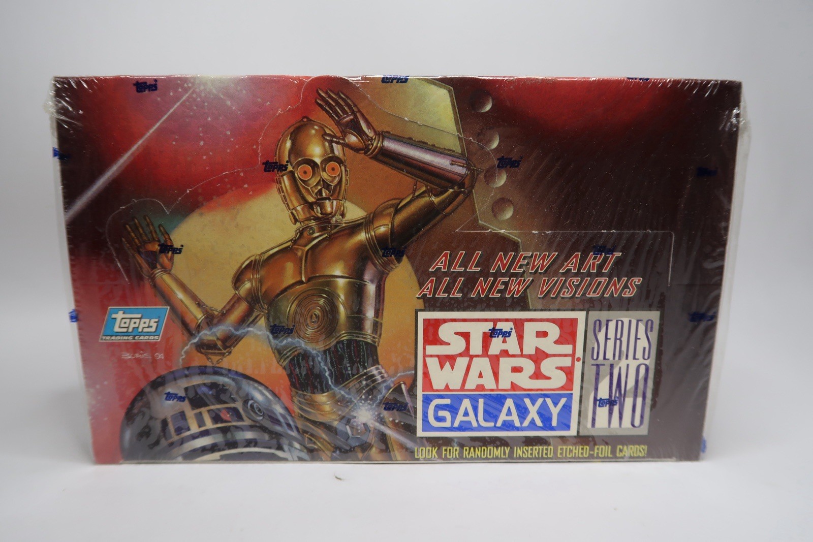 1994 Topps Star Wars Galaxy Trading Card Series 2 Etch Foil Cards Sealed Box C10 1994 Topps Star Wars Galaxy Trading Card Series 2 Etch Foil Cards Sealed Box C10