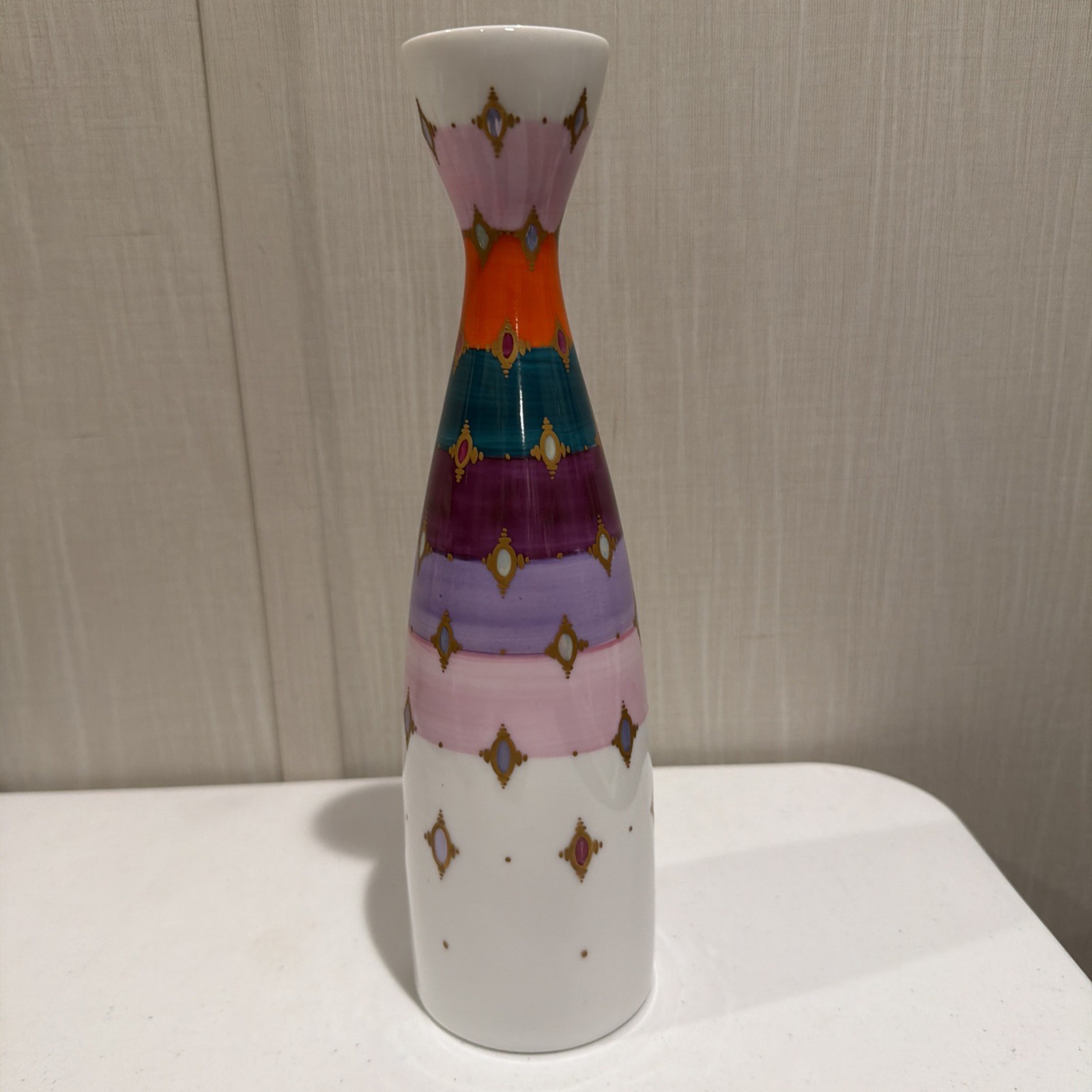 Vintage 1960s Rosenthal Studio Line Porcelain Vase 10" Handmalerei Mint Germany Vintage 1960s Rosenthal Studio Line Porcelain Vase 10" Handmalerei Mint Germany