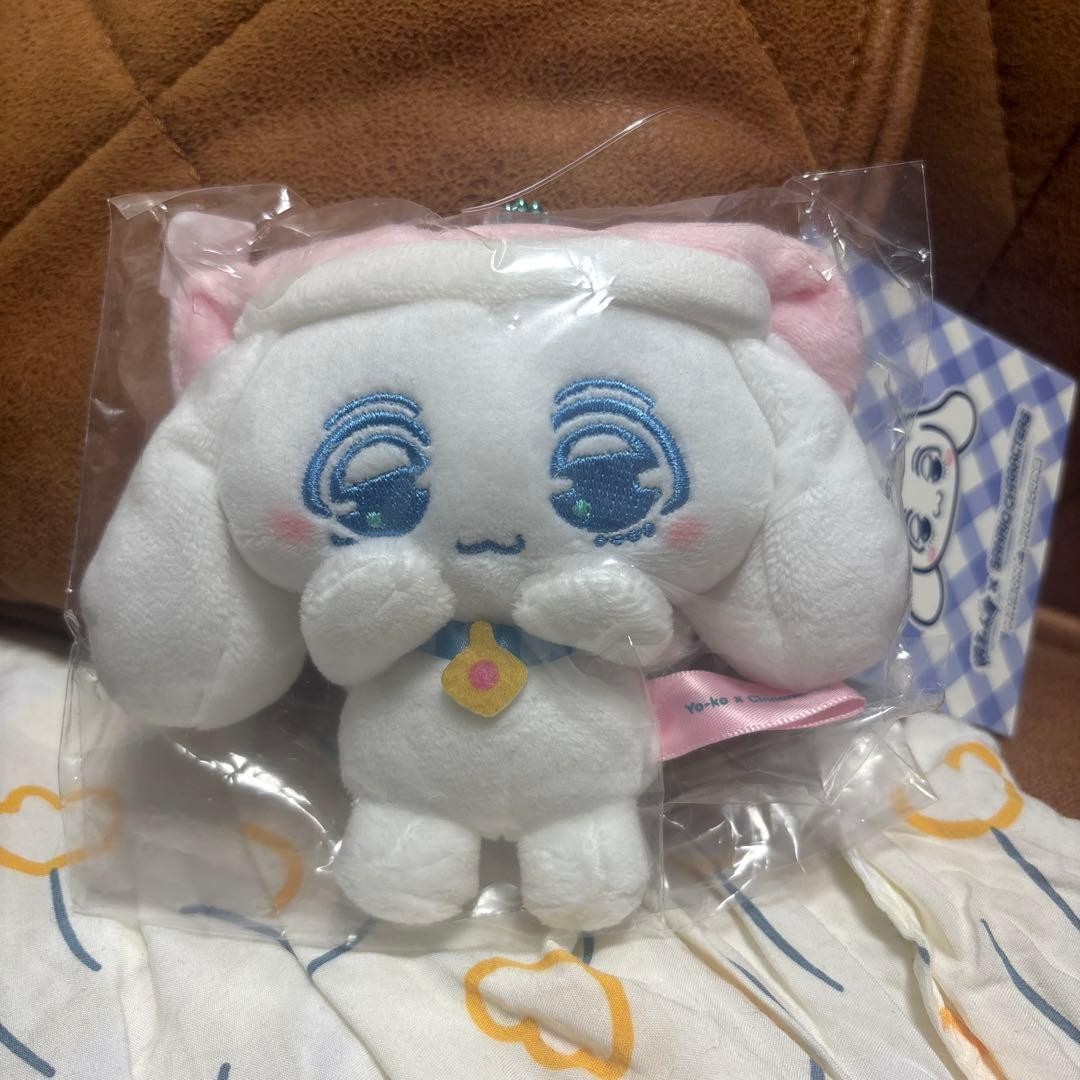 Munecuneten Sanrio CINNAMOROLL Plush Keychain Mascot NEW Japan Munecuneten Sanrio CINNAMOROLL Plush Keychain Mascot NEW Japan