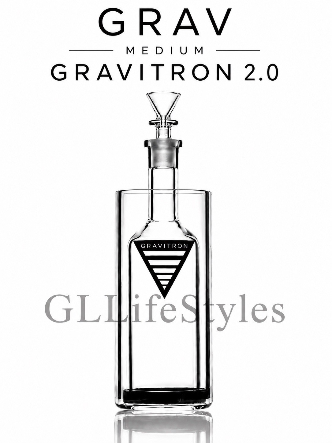 GRAV® MEDIUM GRAVITRON® 2.0 Gravity Bong, Thick 5mm Glass, Grav Water Pipe, GRAV® MEDIUM GRAVITRON® 2.0 Gravity Bong, Thick 5mm Glass, Grav Water Pipe,
