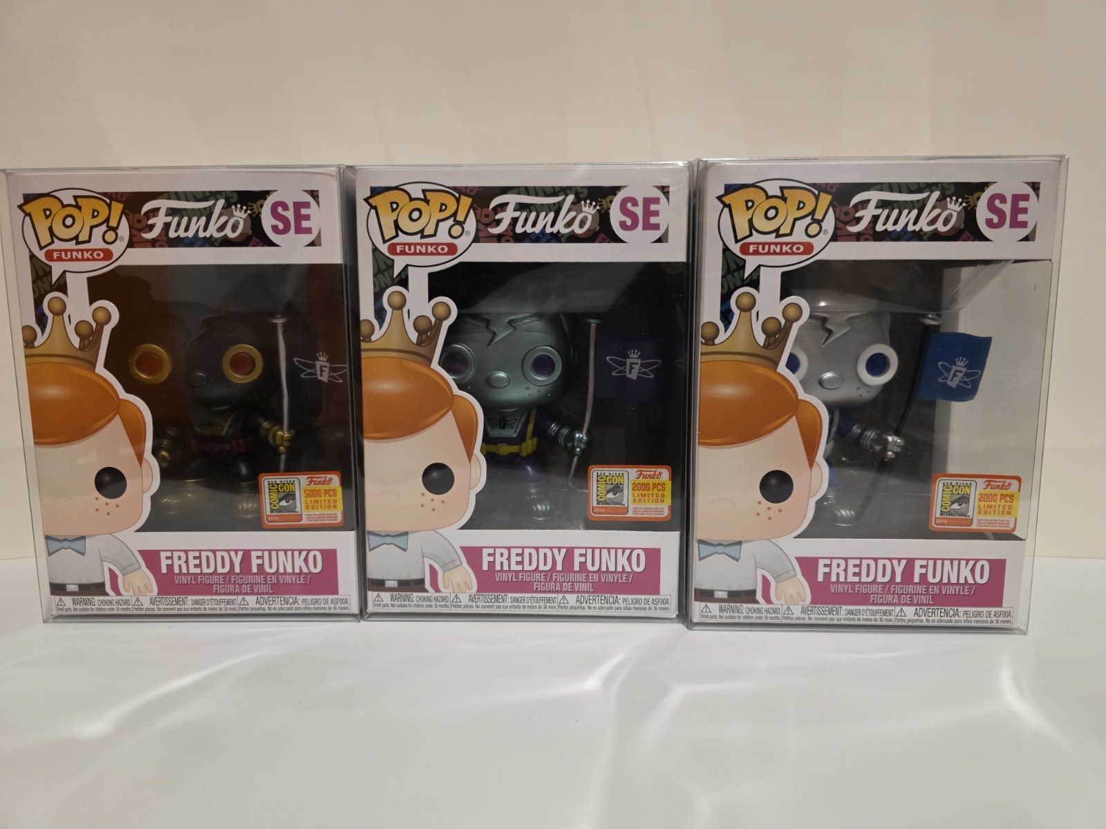 Freddy Funko space robot (3)2018 SDCC Fundays exclusive 2x 2000pieces +500pcs Freddy Funko space robot (3)2018 SDCC Fundays exclusive 2x 2000pieces +500pcs