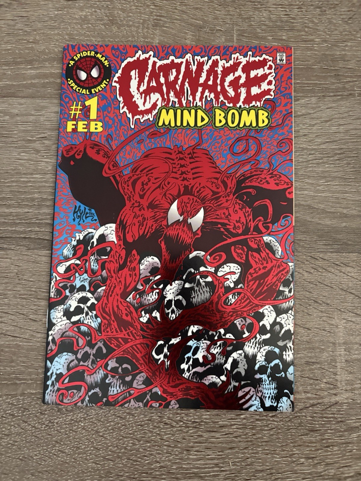 CARNAGE MIND BOMB 1 (1996, MARVEL COMICS)