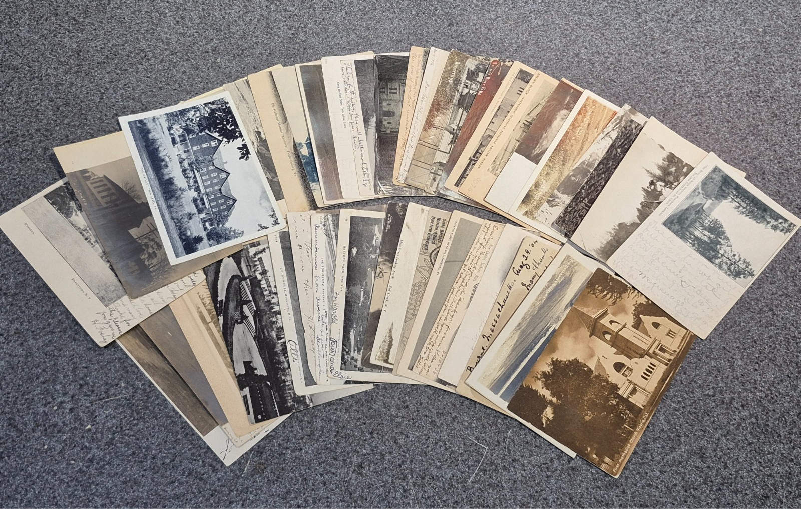 43 Vintage Black & White Sepia Postcards Buildings Towns Scenic Mixed Lot PC19 43 Vintage Black & White Sepia Postcards Buildings Towns Scenic Mixed Lot PC19