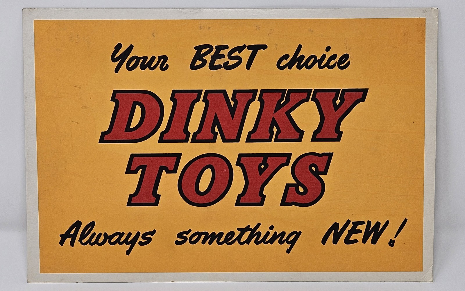 Rare Vintage Dinky Toys  Factory Cardboard Store Display 