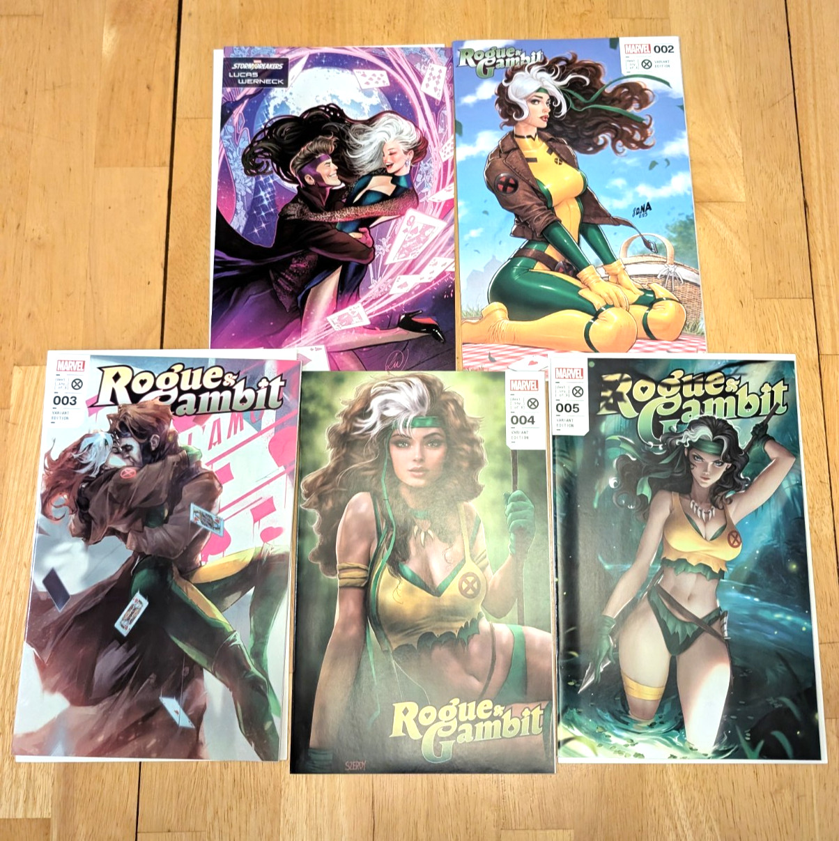 ROGUE & GAMBIT (2023) #1-5: Power Play COMPLETE SET X-Men MCU