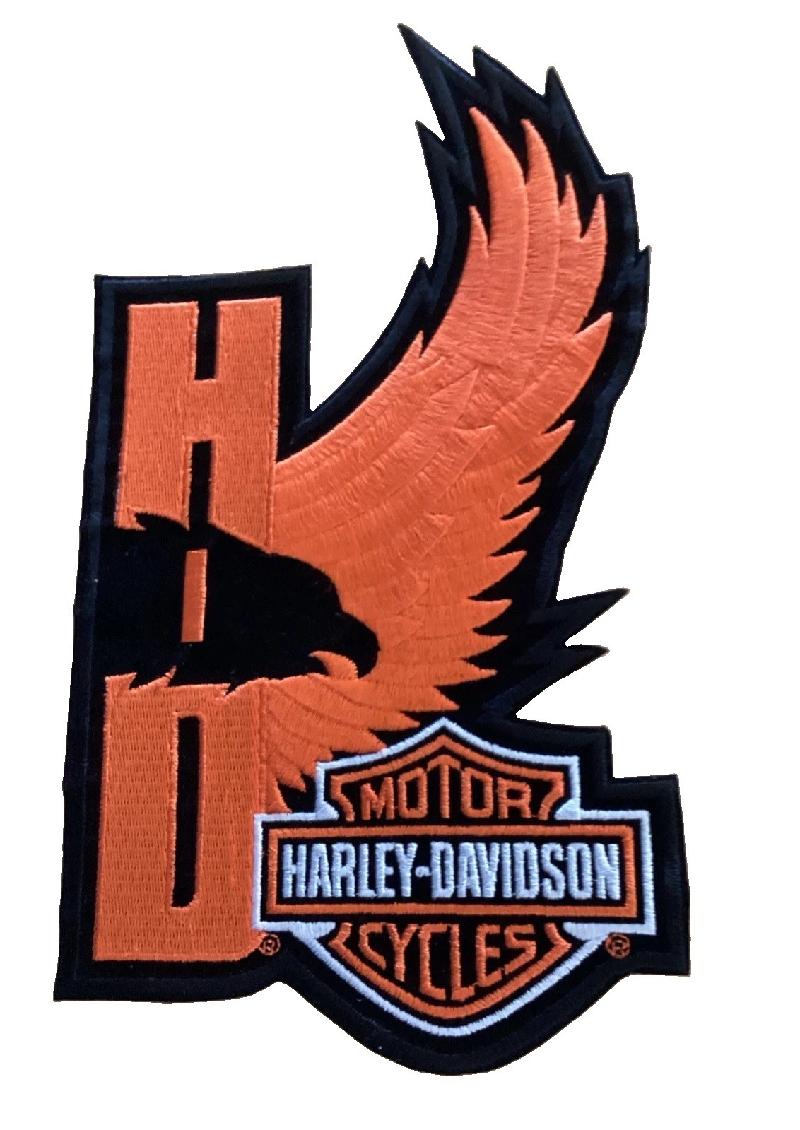 2007 Harley Davidson Large Sew On Eagle Patch 2007 Harley Davidson Large Sew On Eagle Patch