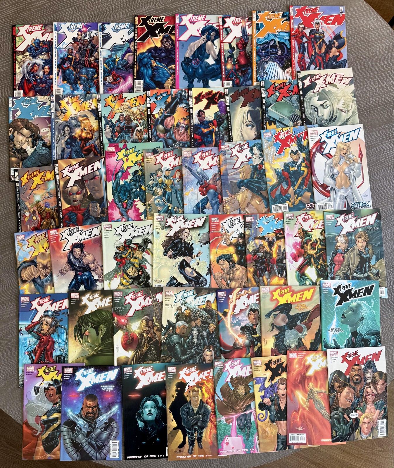 X-Treme X-Men Vol.1 #1-46 2001-04 MARVEL COMICS Complete Series Set Claremont VF