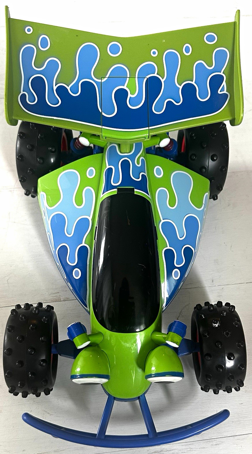 Vintage Thinkway Toys Disney Pixar Toy Story RC Car Push N Go 14" Rare Vintage Thinkway Toys Disney Pixar Toy Story RC Car Push N Go 14" Rare