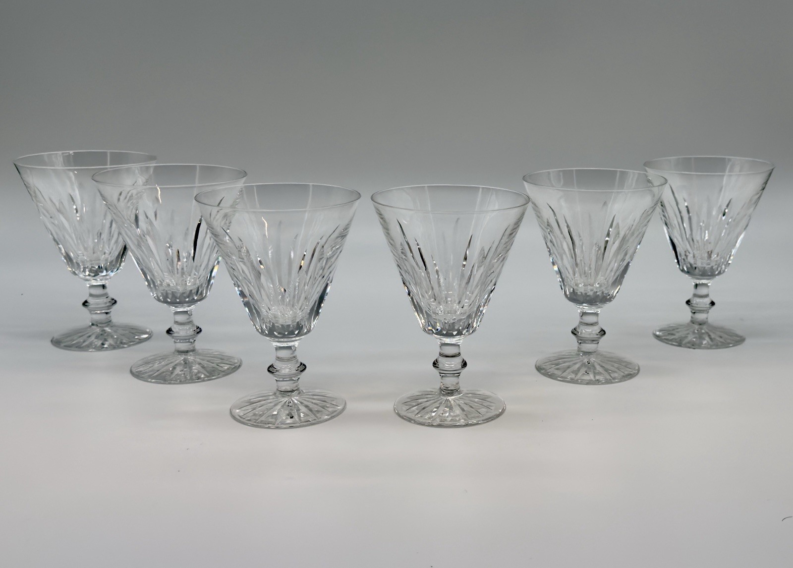 Stunning Vintage 6 of Waterford Crystal Eileen Wine/Water Goblet 764259 Stunning Vintage 6 of Waterford Crystal Eileen Wine/Water Goblet 764259