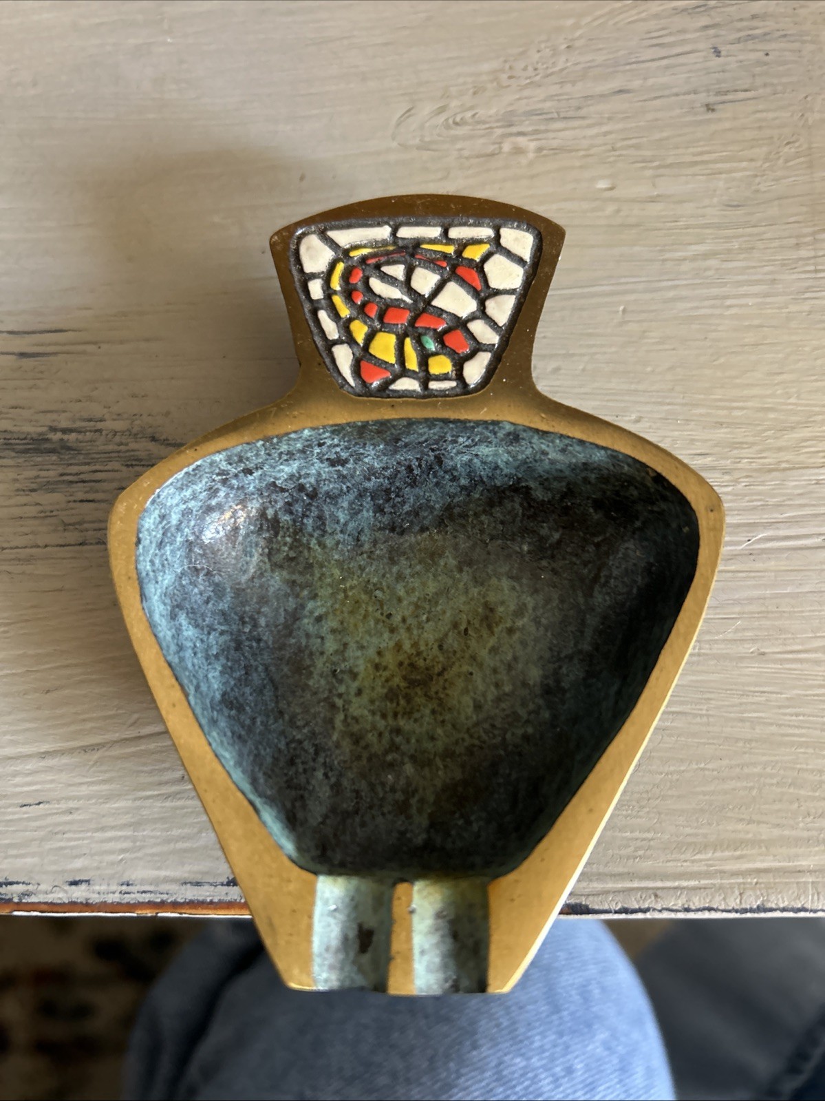 Vintage Small Brass Ashtray by Dayagi - Made in Israel - Fish Vintage Small Brass Ashtray by Dayagi - Made in Israel - Fish