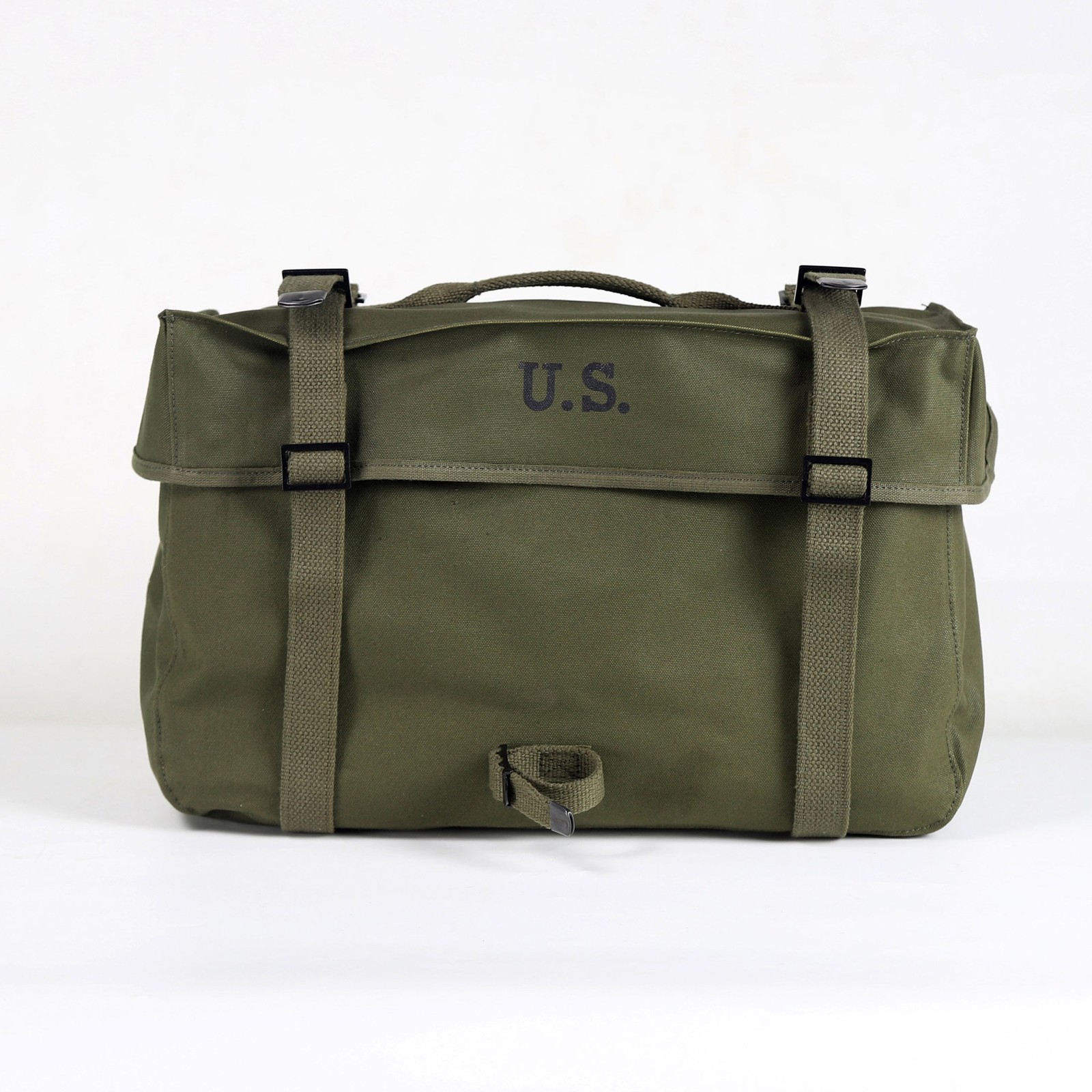 US M1945 Lower Cargo Pack OD Green Canvas New Made Repro Field Pack US M1945 Lower Cargo Pack OD Green Canvas New Made Repro Field Pack
