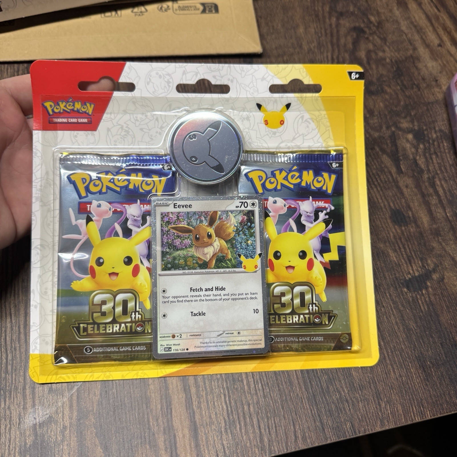 Pokemon 30th Celebration - Binder Collection, Eevee