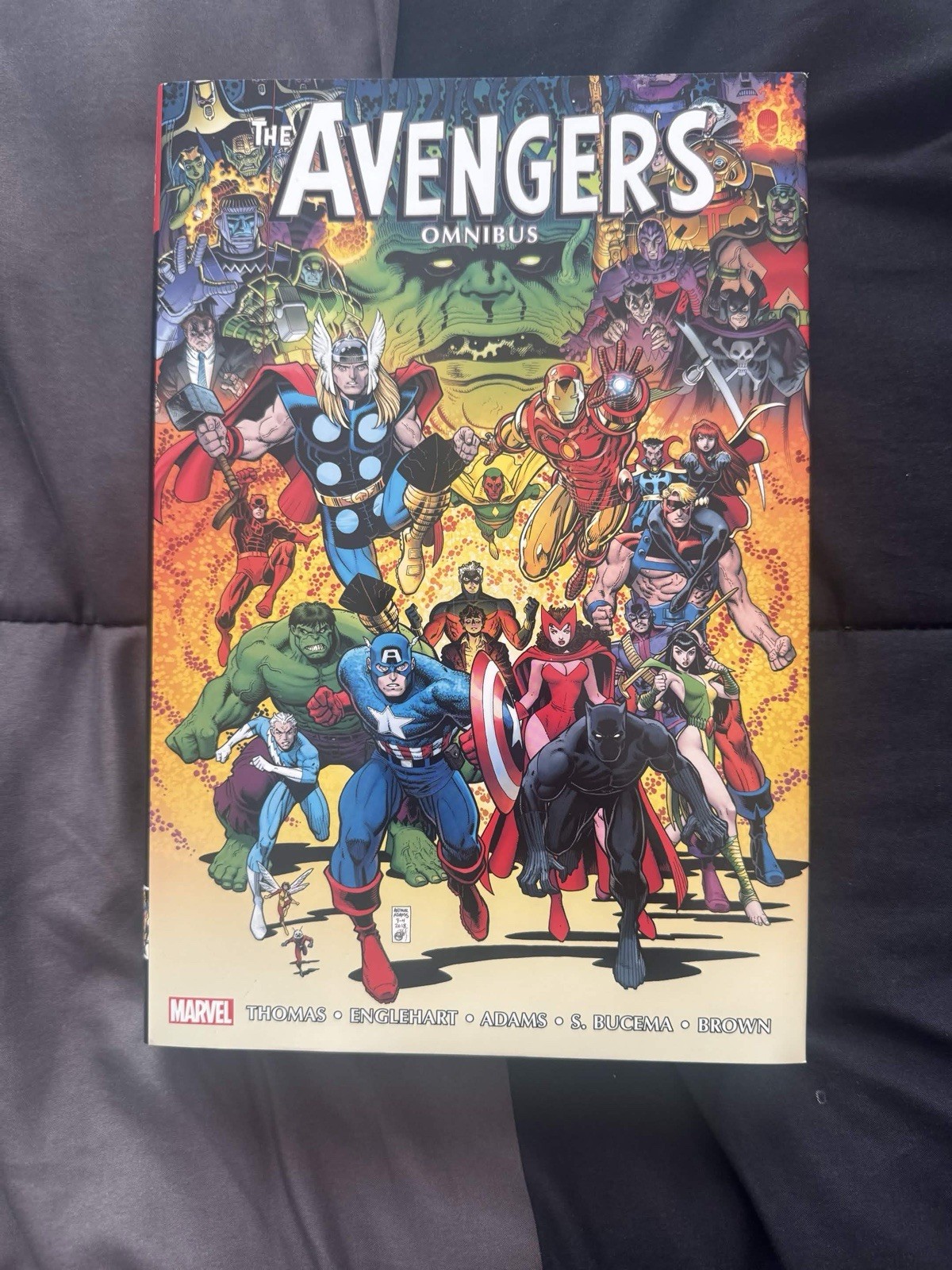 THE AVENGERS OMNIBUS VOL. 4 HC ARTHUR ADAMS COVER [NEW PRINTING]