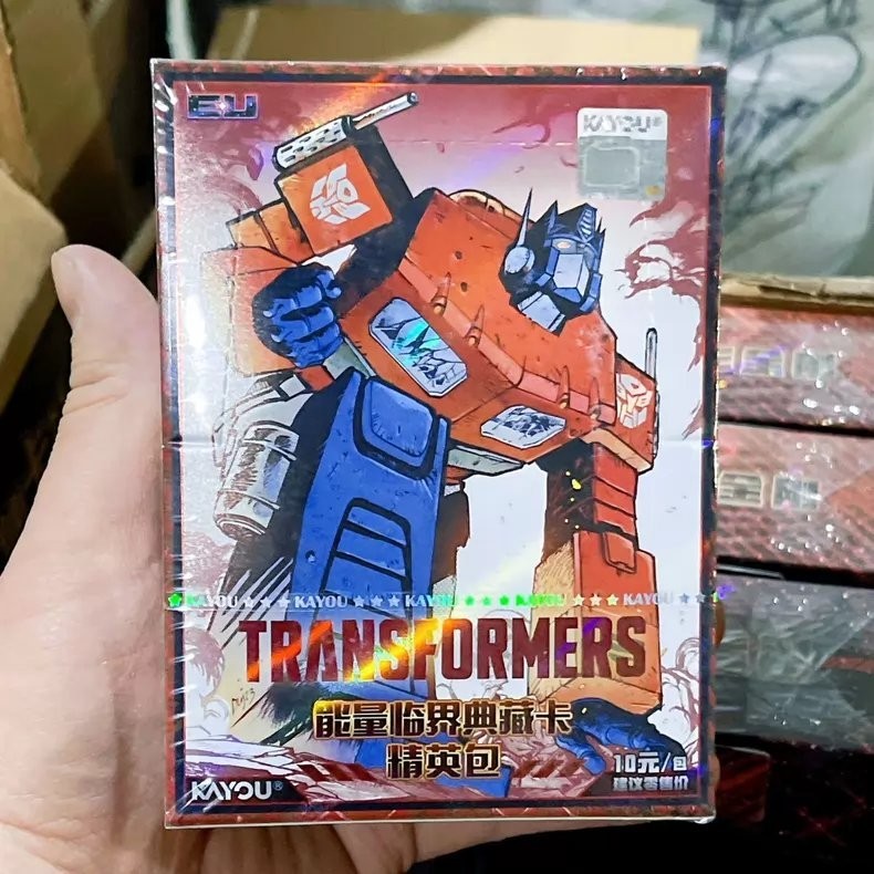 NEW Kayou Transformers Energy Critical Trading Card Sealed Booster Box Classic NEW Kayou Transformers Energy Critical Trading Card Sealed Booster Box Classic
