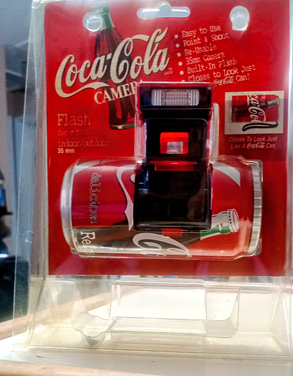 Vintage 1999 Coca-Cola 35mm Can Camera | Brand New Factory Sealed Vintage 1999 Coca-Cola 35mm Can Camera | Brand New Factory Sealed