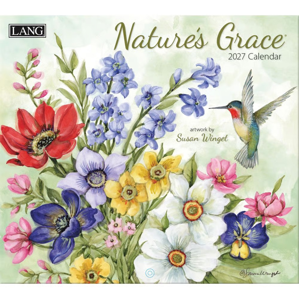 Lang Brands,  Nature's Grace 2027 Wall Calendar by Susan Winget