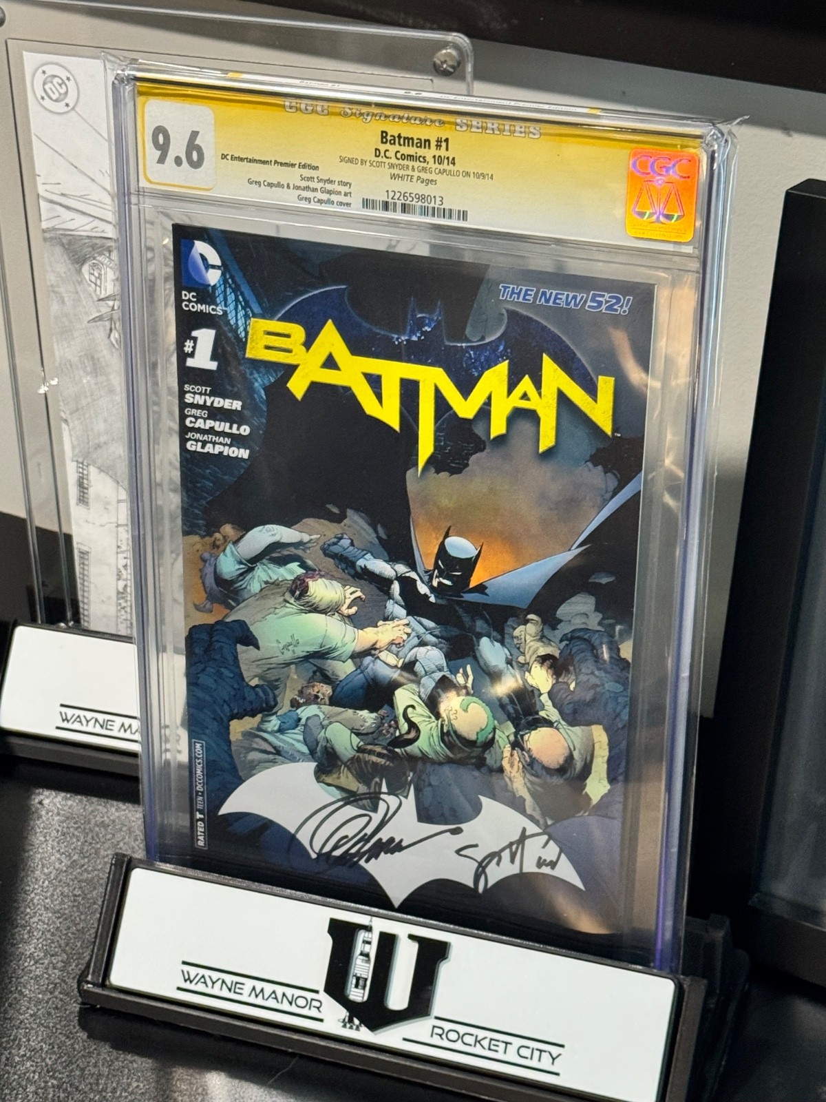 🔥Batman #1 New 52 *ABSOLUTE GRAIL* CGC 9.6 SIGNED DC Entertainment Ed.🔥