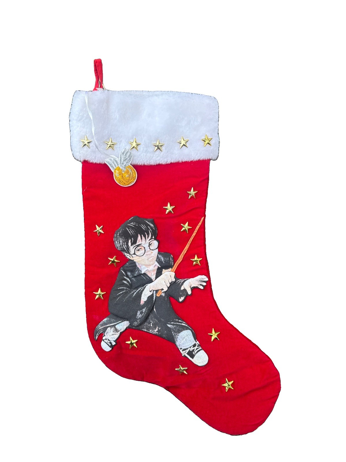 VINTAGE 2000 WARNER BROS. HARRY POTTER CHRISTMAS STOCKING NEW VINTAGE 2000 WARNER BROS. HARRY POTTER CHRISTMAS STOCKING NEW