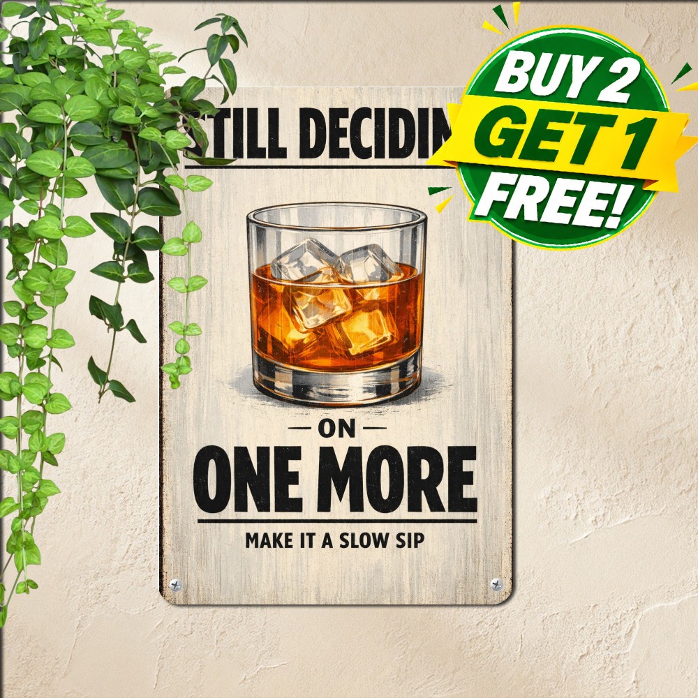 I Wonder If Bourbon Thinks About Me Alcohol Quote Metal Tin Sign 8x12 I Wonder If Bourbon Thinks About Me Alcohol Quote Metal Tin Sign 8x12