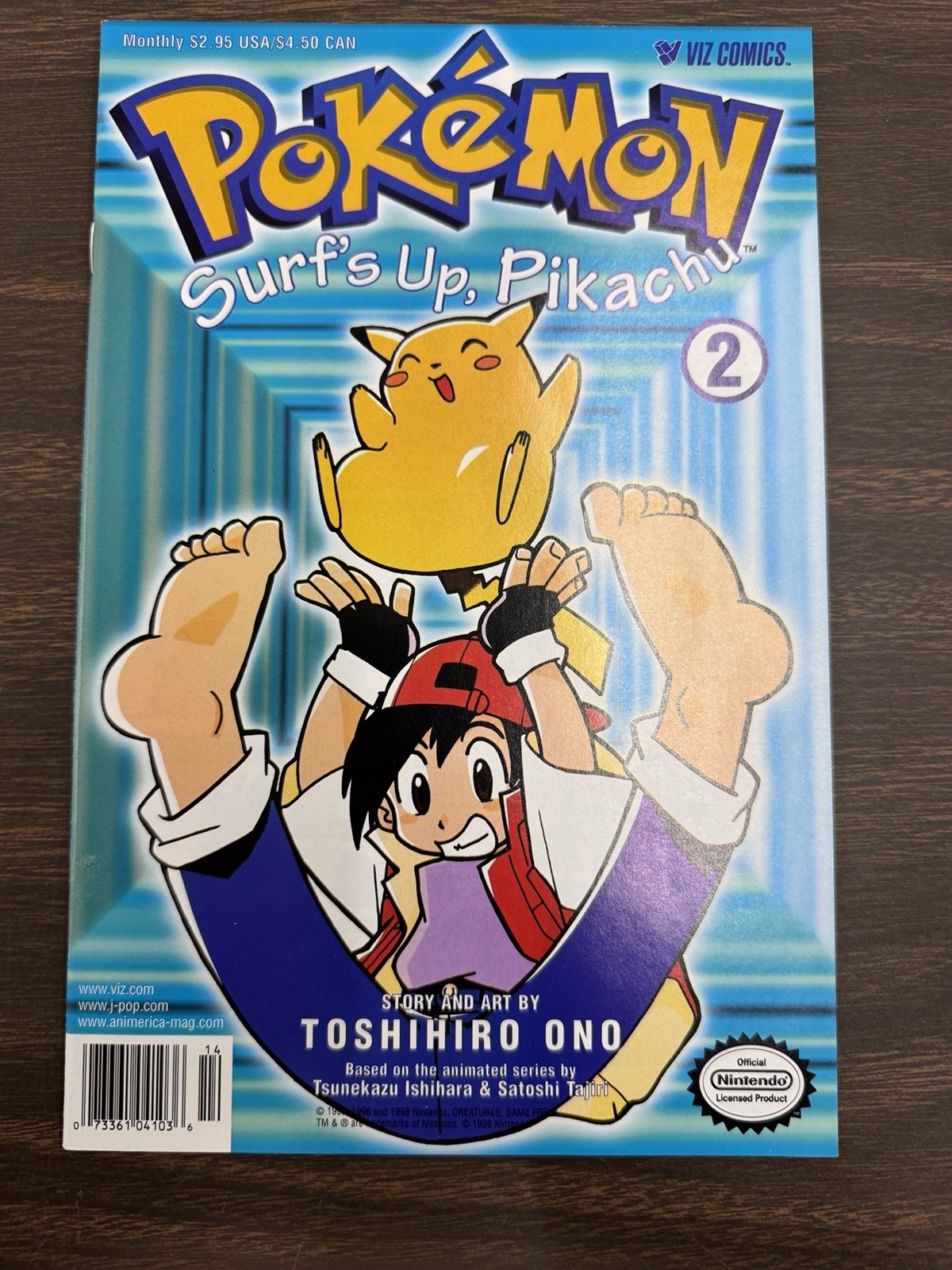 Pokemon: Surf's Up, Pikachu #2 - Dec 1999 - Viz Comics - 1st Print