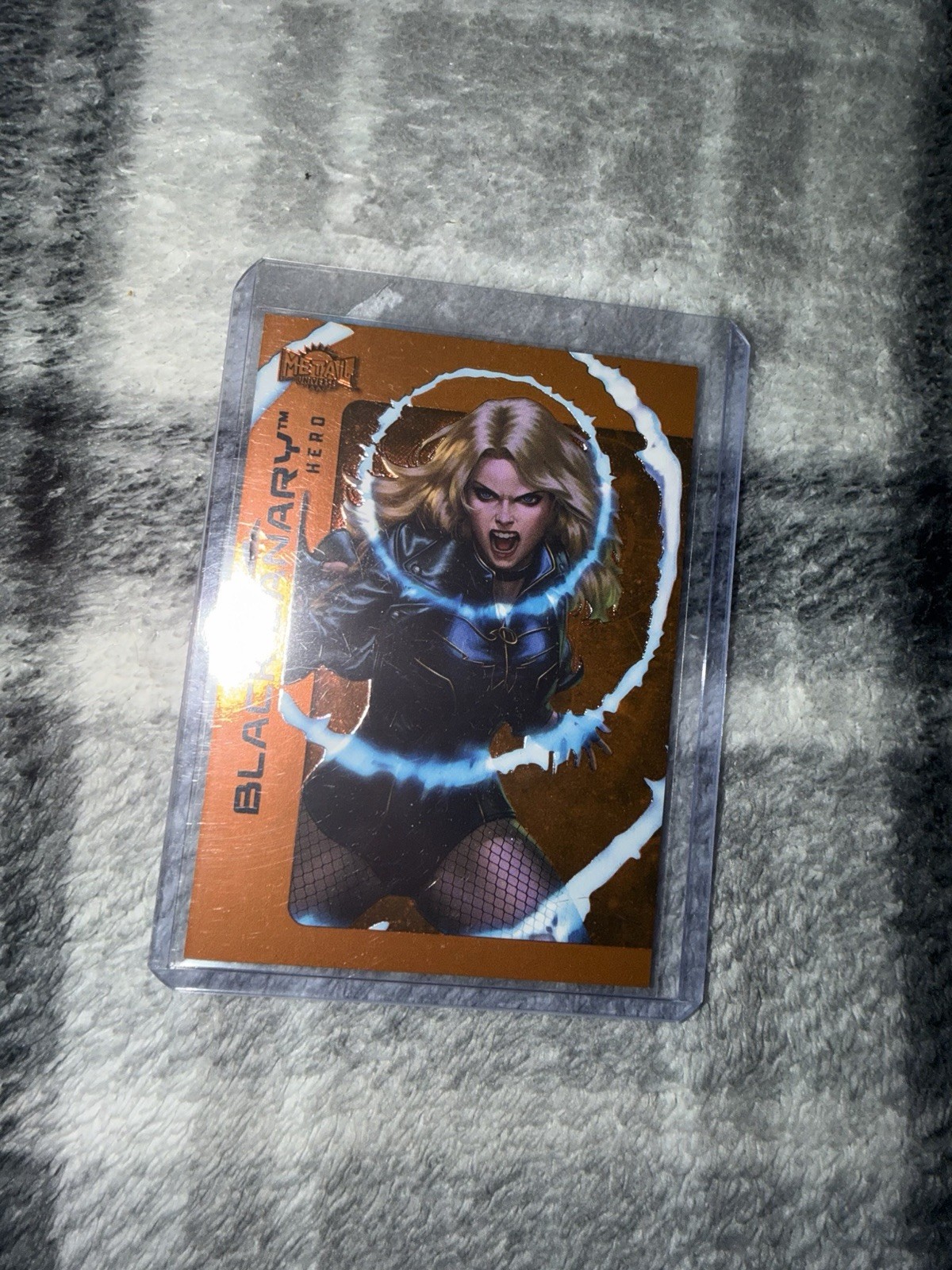 Upper Deck Skybox Metal Universe Batman Black Canary Orange FX 09/25 Upper Deck Skybox Metal Universe Batman Black Canary Orange FX 09/25