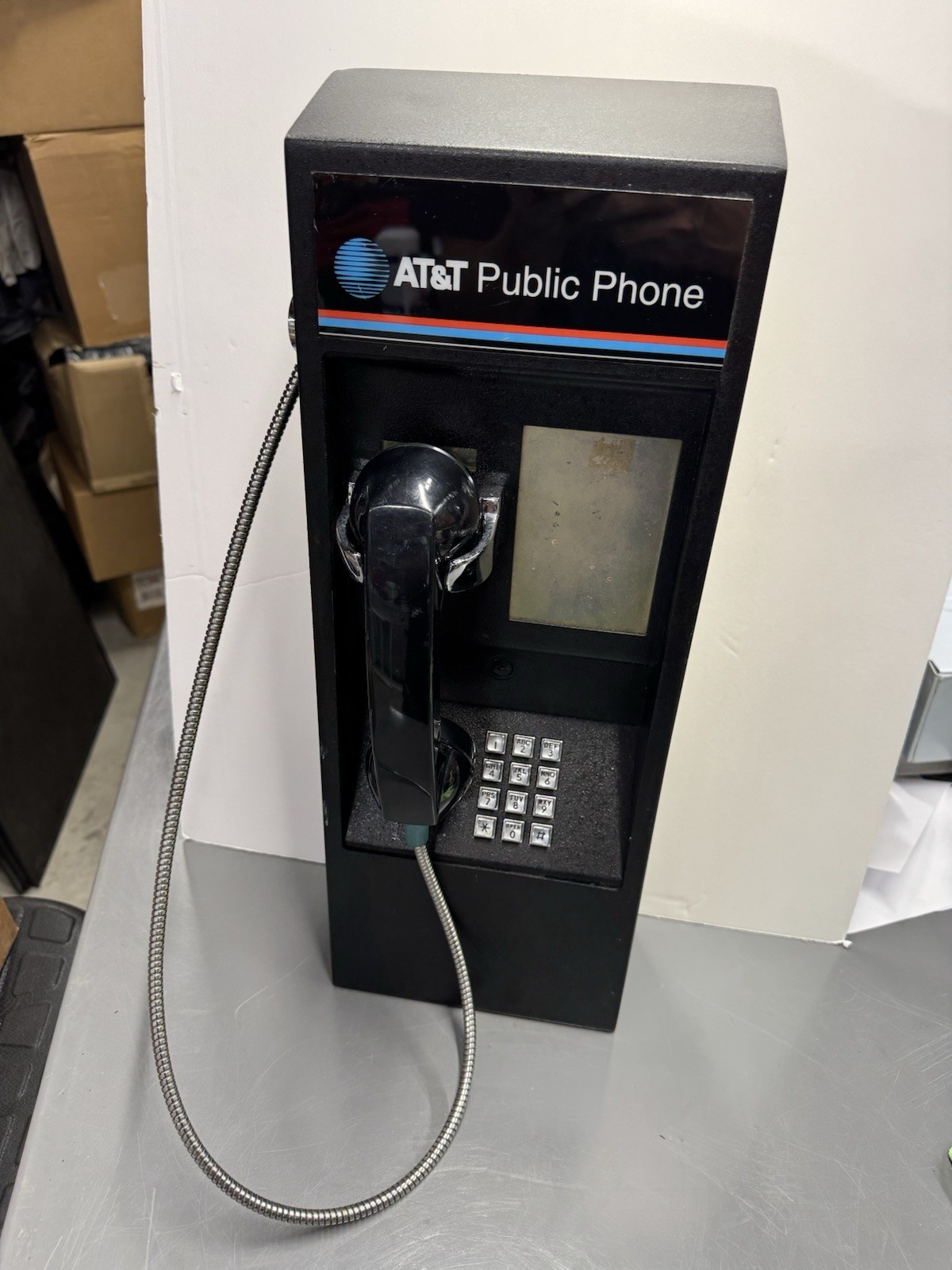 Vintage 1970s/1980s AT&T Public PayPhone Vintage 1970s/1980s AT&T Public PayPhone