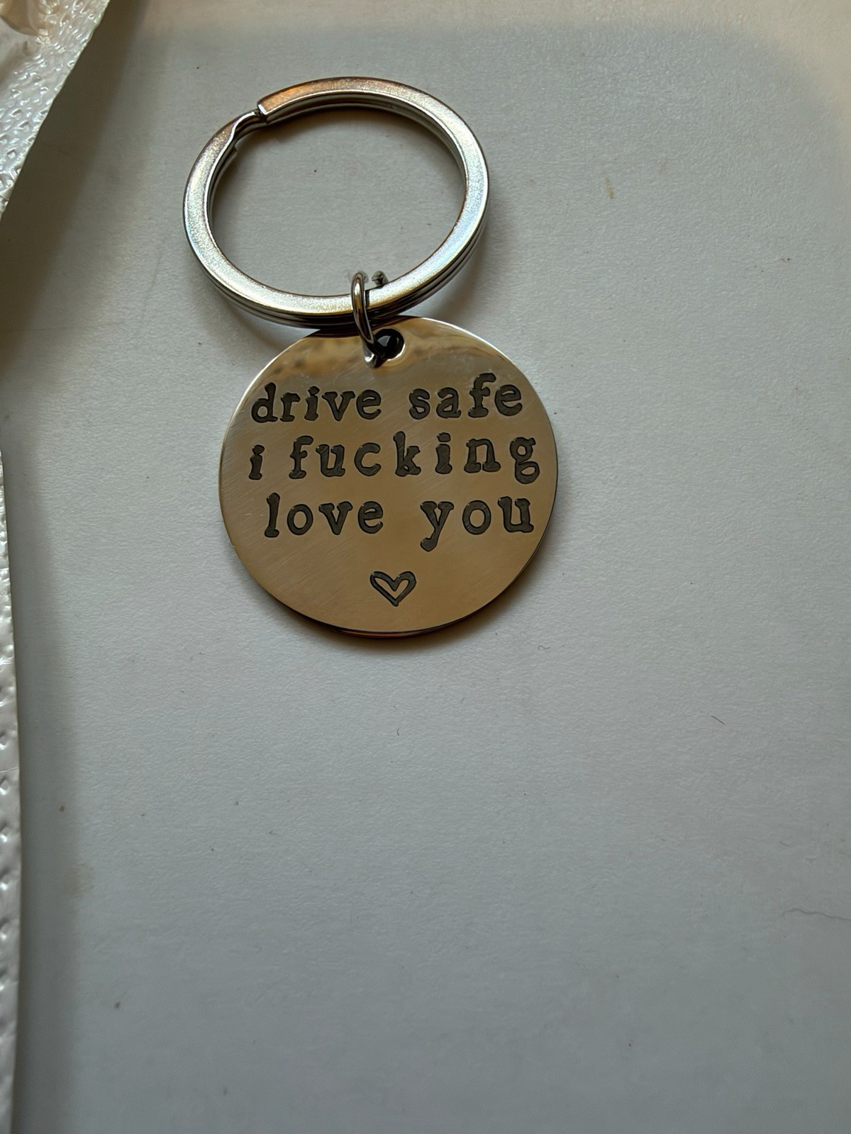 Drive Safe I Fxxking Love You Keychain Drive Safe I Fxxking Love You Keychain