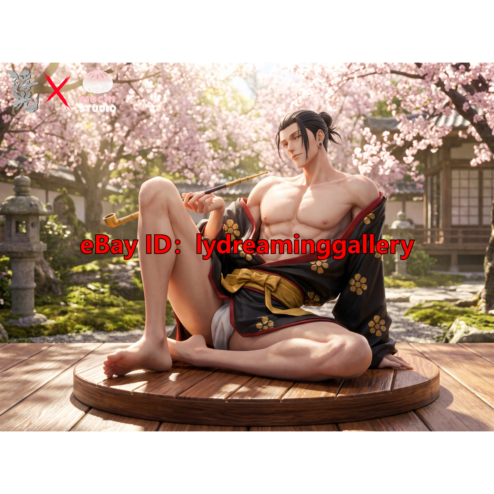 Pre-sale MOCHI Studio Jujutsu Kaisen Geto Suguru 1/6 Scale Limited Statue Figure Pre-sale MOCHI Studio Jujutsu Kaisen Geto Suguru 1/6 Scale Limited Statue Figure