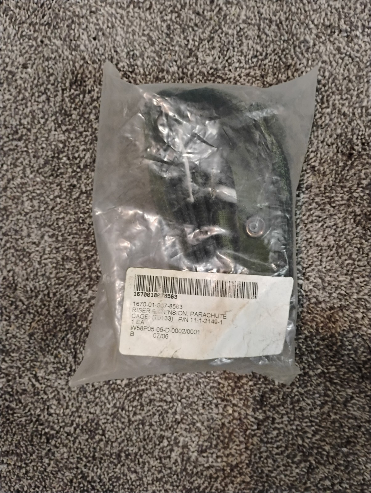 Riser Extension Parachute Cage