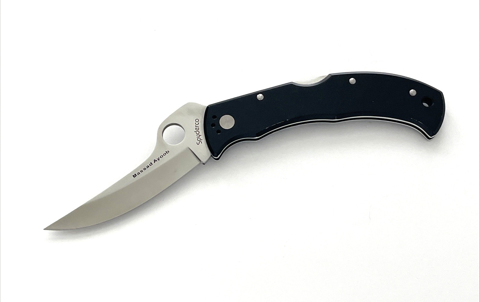 Spyderco C60P Massad Ayoob Knife VG-10 Almite Coated Aluminum Japan 2001-2002