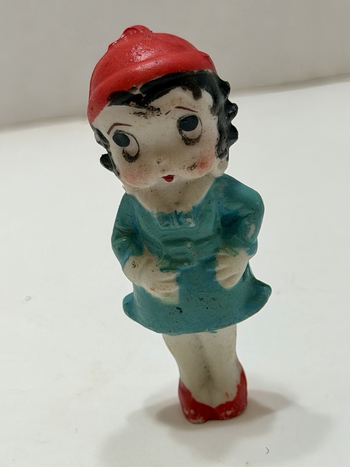 Antique 1920’s Betty Boop Penny Doll Fletcher Studio Bisque Japan 3 Inches Antique 1920’s Betty Boop Penny Doll Fletcher Studio Bisque Japan 3 Inches