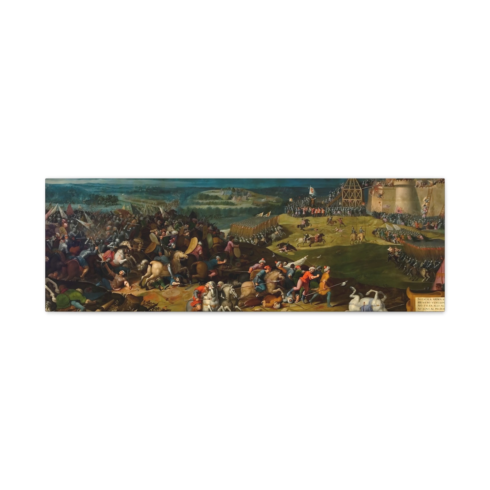 Carducho, Vicente - La Toma de Antequera - Canvas Wall Art Carducho, Vicente - La Toma de Antequera - Canvas Wall Art