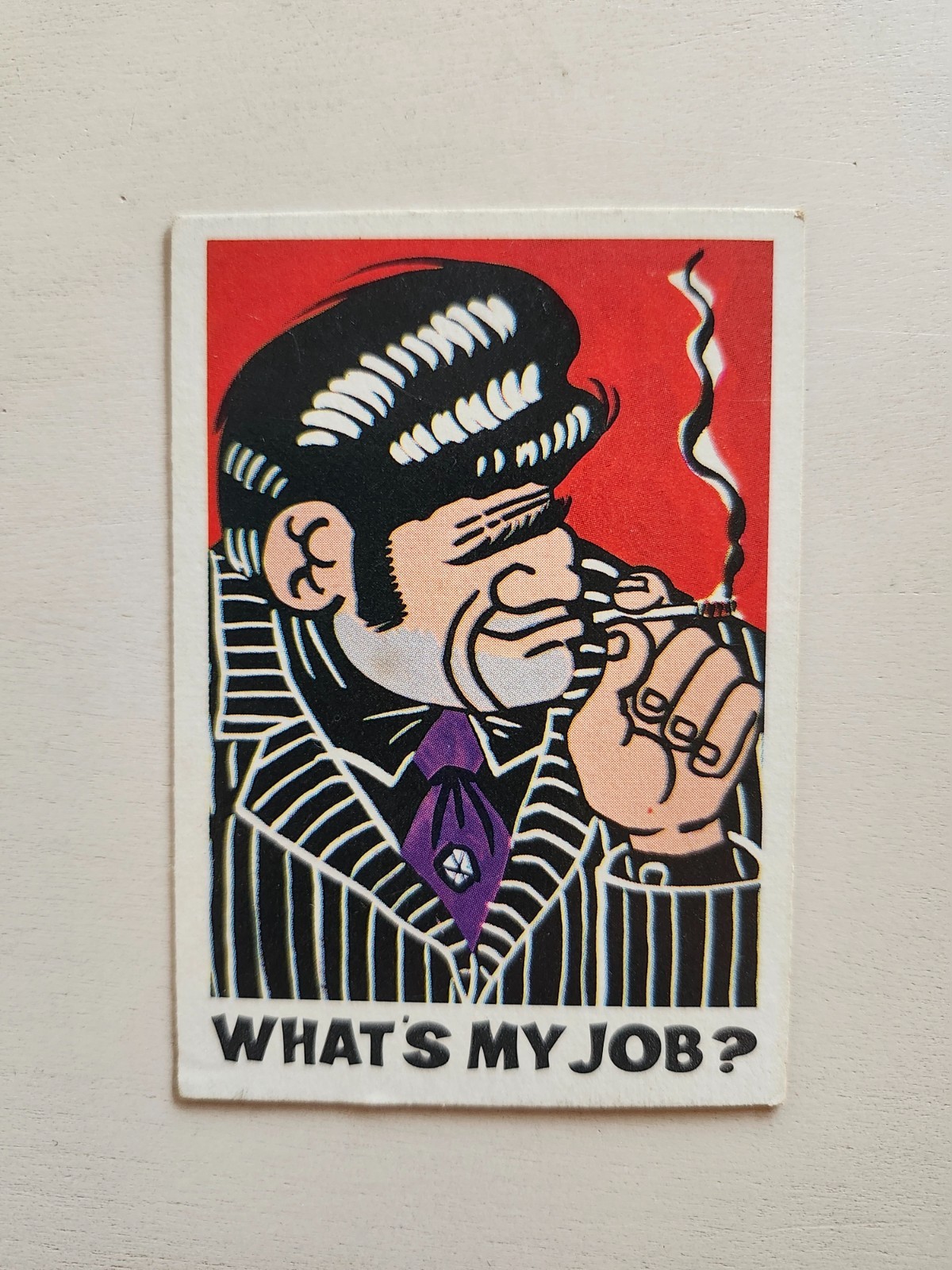 What's My Job RARE Vintage 1965 Business Executive Card #6 L.B.I. FUN What's My Job RARE Vintage 1965 Business Executive Card #6 L.B.I. FUN