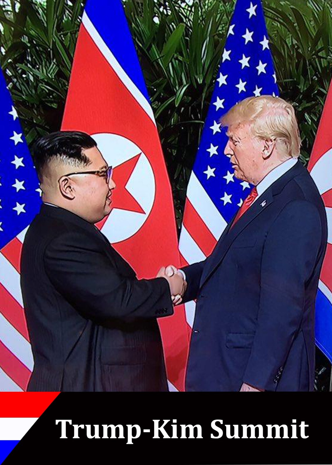 2018 Political Trading Cards Trump-Kim Summit - President Trump
