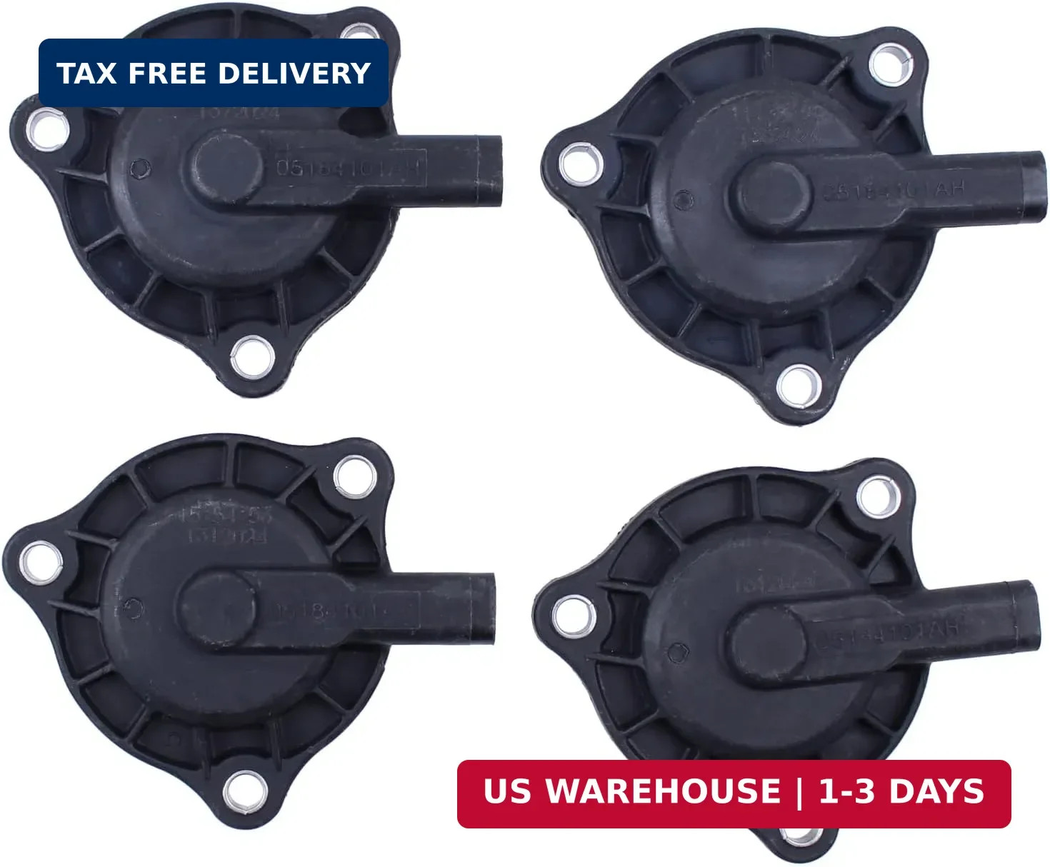 4Pcs Engine Camshaft Cam Phaser Actuator Position Sensor 4Pcs Engine Camshaft Cam Phaser Actuator Position Sensor