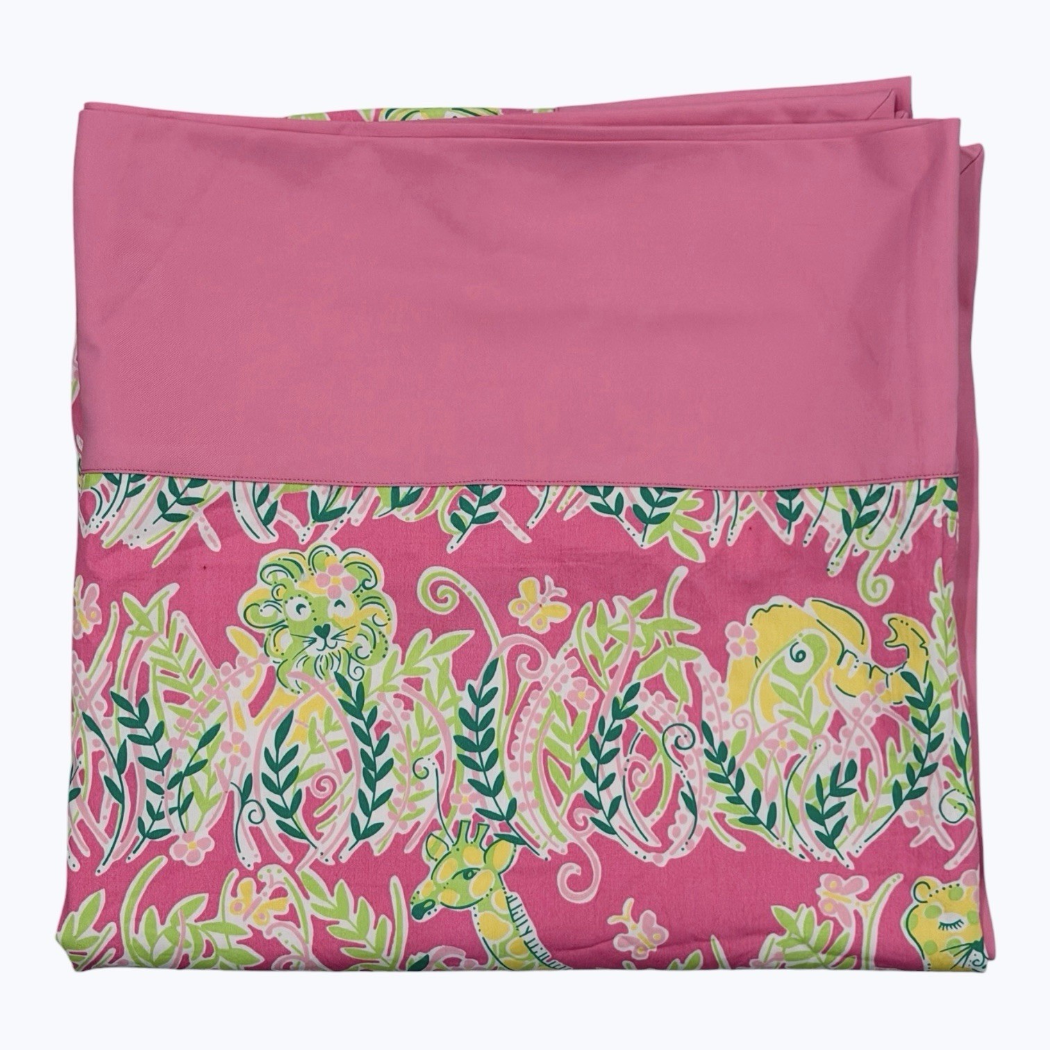 Rare Vintage Lilly Pulitzer Millionaires Row Jungle Square Tablecloth 53”x 53” Rare Vintage Lilly Pulitzer Millionaires Row Jungle Square Tablecloth 53”x 53”
