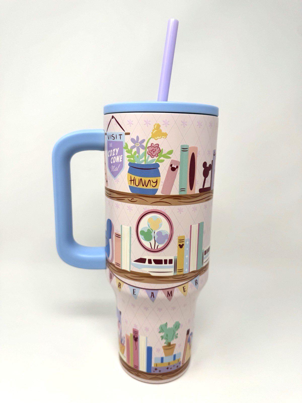 2026 Disney Parks Main Street Monorail Bookshelf Dreamer Tumbler 44 Oz New 2026 Disney Parks Main Street Monorail Bookshelf Dreamer Tumbler 44 Oz New