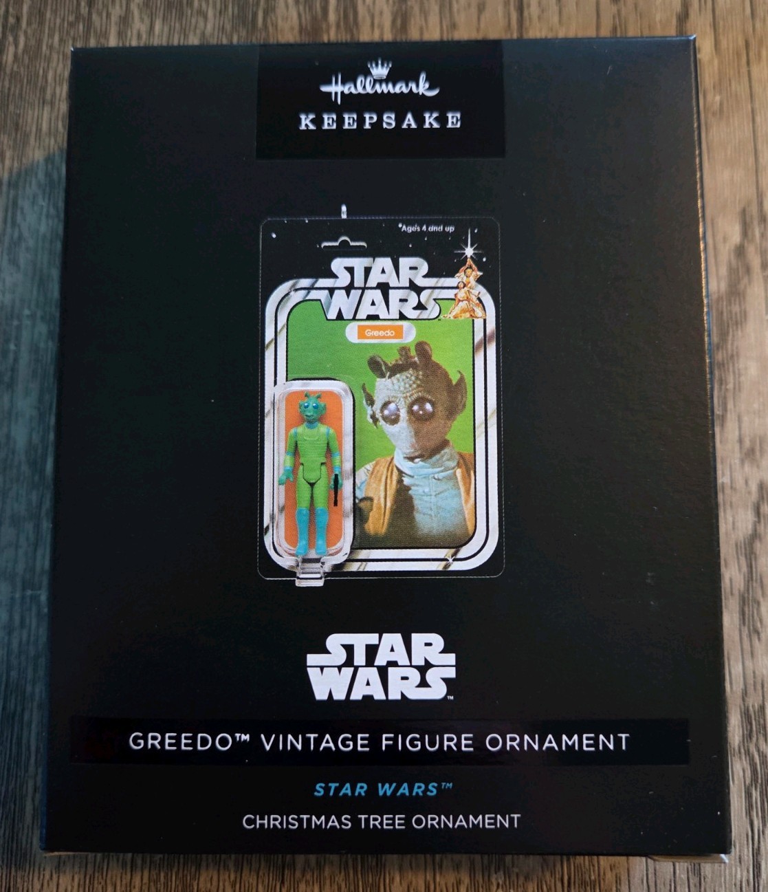 Hallmark Greedo Vintage Figure Star Wars Ornament 2026 IN HAND /5000 Hallmark Greedo Vintage Figure Star Wars Ornament 2026 IN HAND /5000