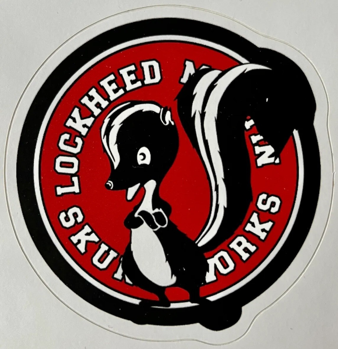 Lockheed Skunk Works Peel & Stick Vinyl Decal DEC-0191