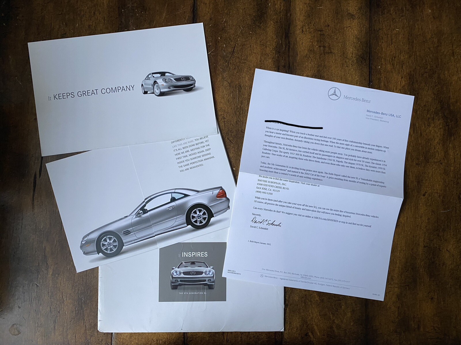 RARE 2002 Mercedes-Benz SLK-Class Sales Catalog Brochure and ORIGINAL PAPERWORK RARE 2002 Mercedes-Benz SLK-Class Sales Catalog Brochure and ORIGINAL PAPERWORK