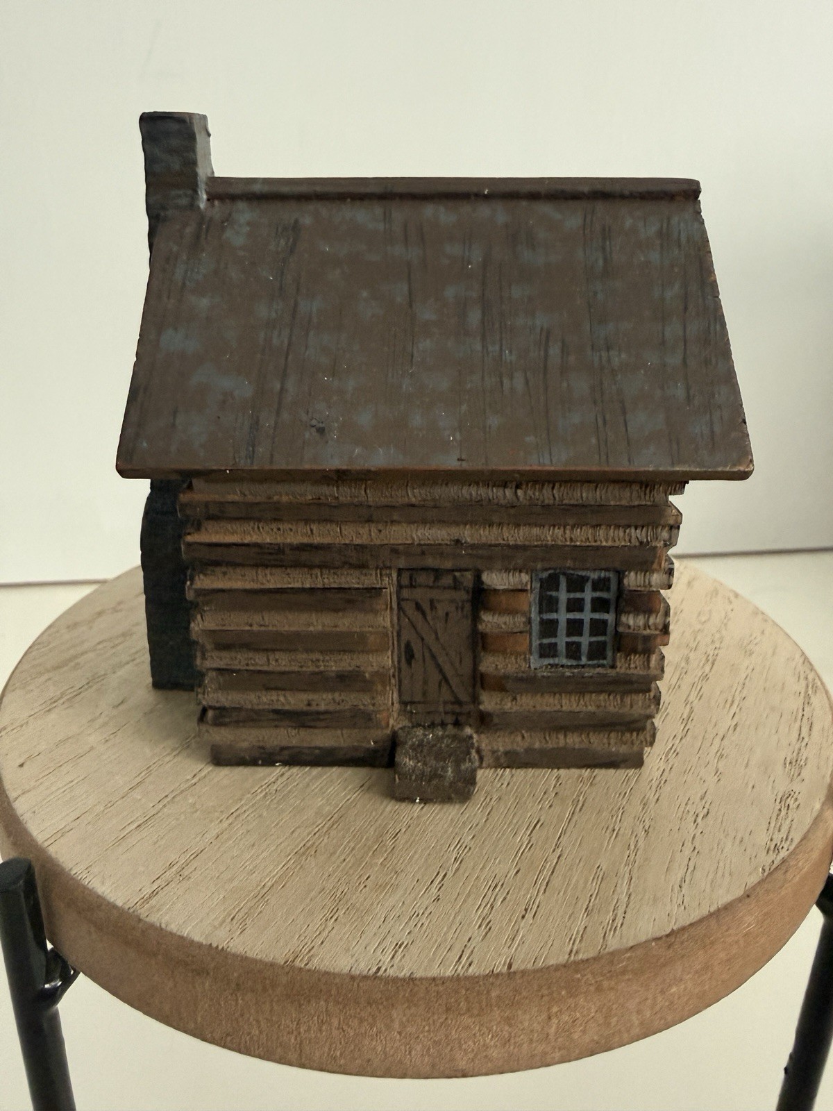 Vintage Rustic Folk Wooden Log Cabin House Home Country Crafts by C. Henson Vintage Rustic Folk Wooden Log Cabin House Home Country Crafts by C. Henson