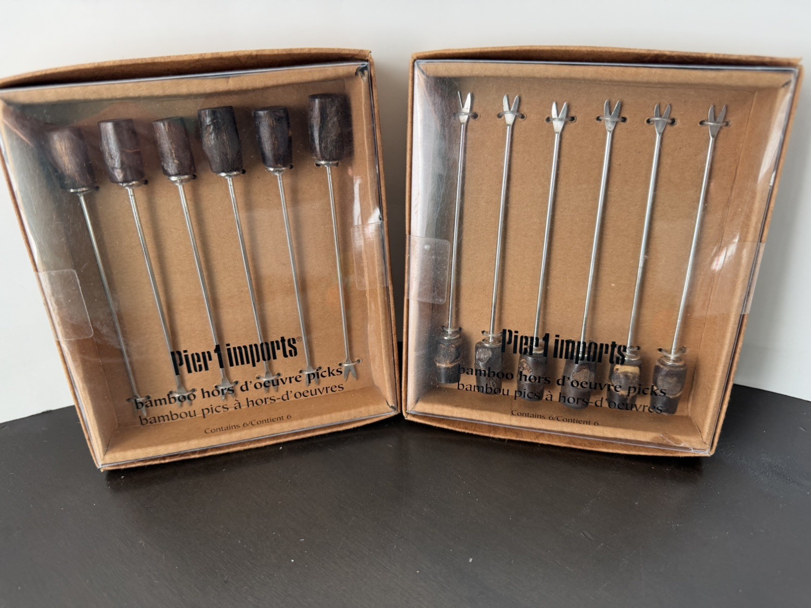 Pier 1 Imports Hors D'oeuvre Picks Appetizer 2sets of 6 Picks 
